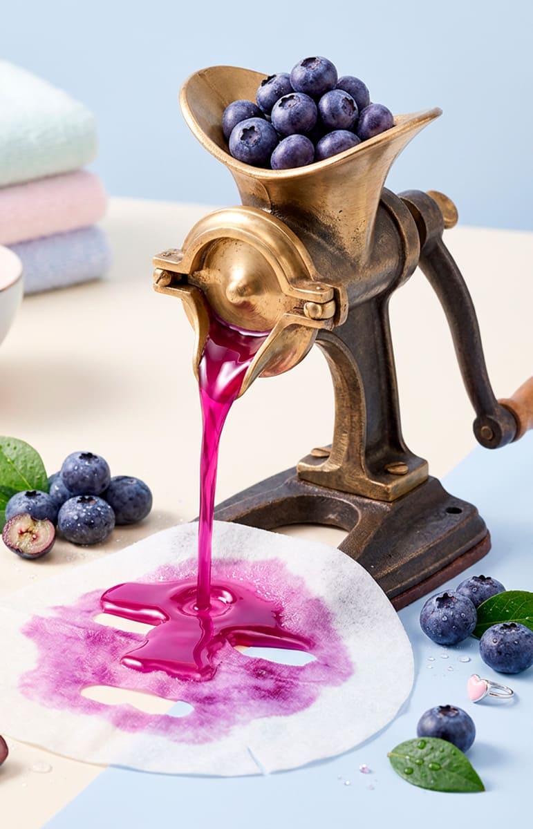 mascarilla de fruta frudia